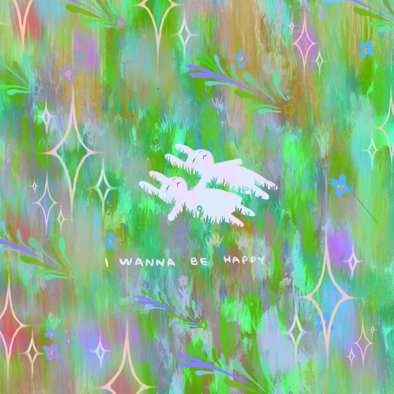 i wanna be happy green